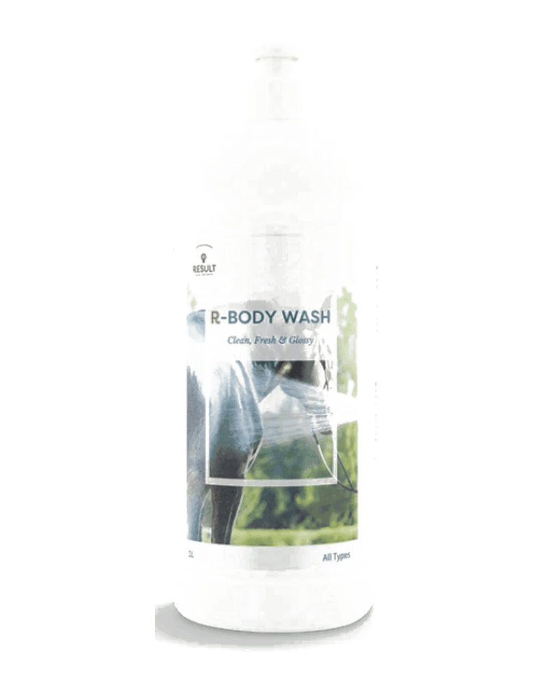 Confezione di R-BODY WASH di Result Equine